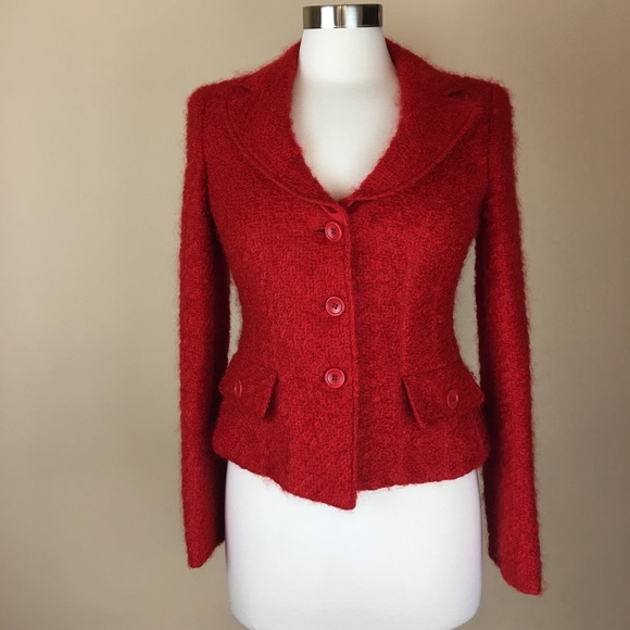 Armani Collezioni Jackets & Blazers - Red Armani Blazer